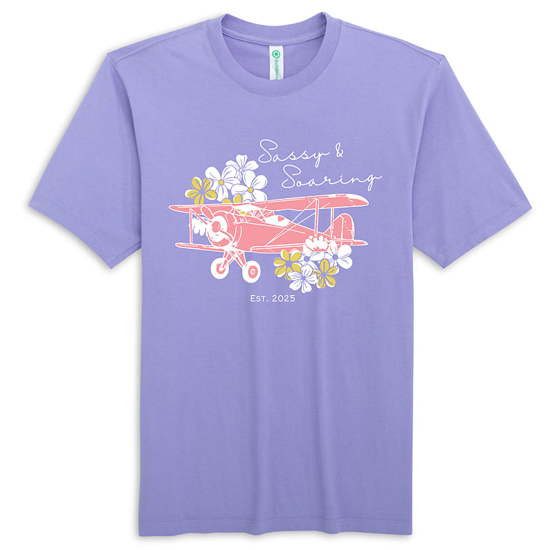 ADULT | Flagship Original Sassy & Soaring T-Shirt (Lavender)